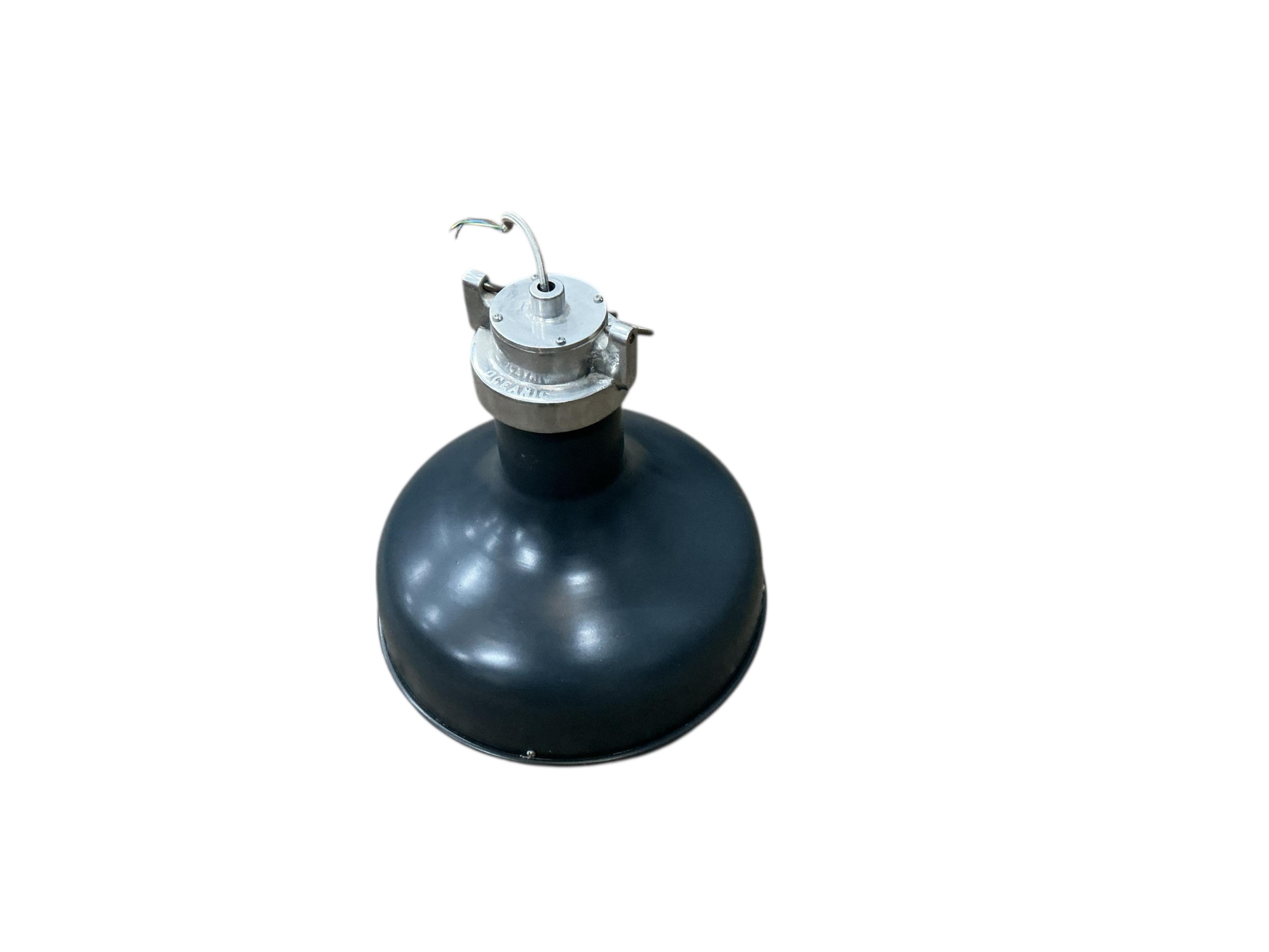 An Industrial style ceiling light, diameter 38cm, height 38cm
